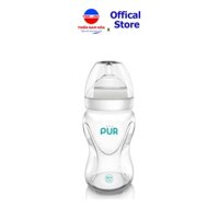 Bình sữa PUR MILK SAFE cổ rộng 250ML