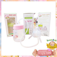 Bình Sữa Rảnh Tay Cho Bé Baby Lops 180ml Và 260ml Bú Ở Mọi Tư Thế BeautyKids