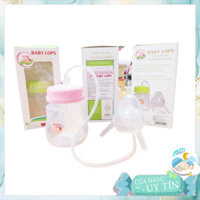 Bình Sữa Rảnh Tay Cho Bé Baby Lops 180ml Và 260ml Bú Ở Mọi Tư Thế Alpha Kids