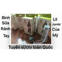 Bình sữa rảnh tay Lil Jumbl 300ml