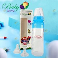 Bình sữa silicon 2 in 1 Baby Love 210ml