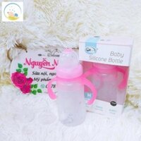 Bình sữa Silicon Baby Love Hàn Quốc 240ml cho bé