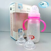 Bình sữa Silicon GB-BABY cổ rộng 240ml