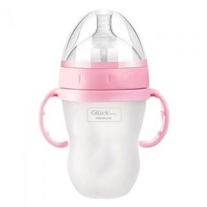 Bình sữa silicon Gluck Premium - 240ml