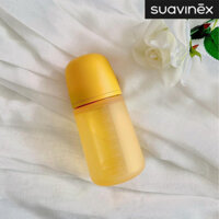 Bình sữa Silicone 240ml Colour Essence Yellow Suavinex