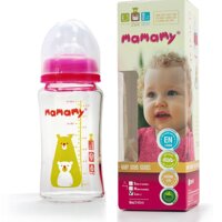 Bình Sữa thủy tinh 240ml Mamamy BS123.