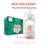 Bình sữa thủy tinh Avent Natural 240ml