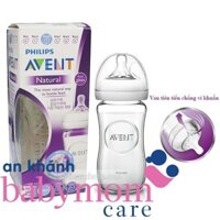 Bình sữa thủy tinh Avent natural 120 ml 240 ml