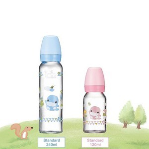 Bình sữa thủy tinh cổ thường Kuku Ku5862 - 120ml