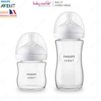 Bình Sữa Thuỷ Tinh Mô Phỏng Tự Nhiên Philips Avent 120ml / 240ml