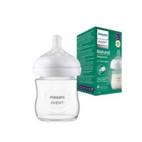 Bình sữa thủy tinh mô phỏng tự nhiên Philips Avent 120ml (đơn)