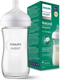 Bình Sữa Thuỷ Tinh Mô Phỏng Tự Nhiên Philips Avent 240ml