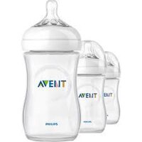 Bình sữa thủy tinh mô phỏng tự nhiên 120ml -240ml philips avent