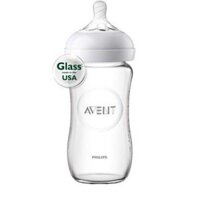 Bình sữa thủy tinh Philips Avent cổ rộng