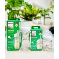 Bình Sữa Thủy Tinh Philips Avent Mô Phỏng Tự Nhiên 120ml cho bé từ 0 tháng