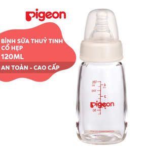 Bình sữa thủy tinh Pigeon 120ml