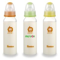 Bình sữa thủy tinh Simba 240ml S6903 cho bé yêu