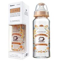 Bình sữa thuỷ tinh thơ mộng siêu bền cổ chuẩn Simba 240ml