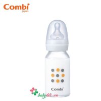 Bình sữa thủy tinh trong 100ml Combi