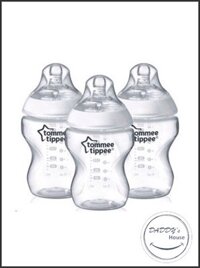 Bình sữa Tommee Tippee Closer PP - Trắng 422530 (bộ 3 x 260ml)