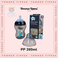 Bình Sữa Tommee Tippee Hoạ Tiết Ủng Đen PP - 260ml