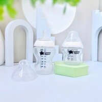 Bình sữa Tommee Tippee Natural Start 150ml 260ml 330ml, bình ti trẻ em chất liệu PP - Monnie Center
