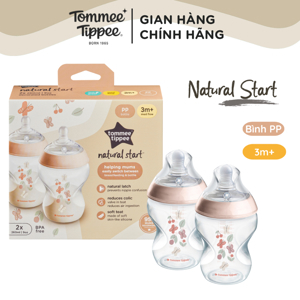 Bình sữa Tommee Tippee PP - 260ml, 3 bình