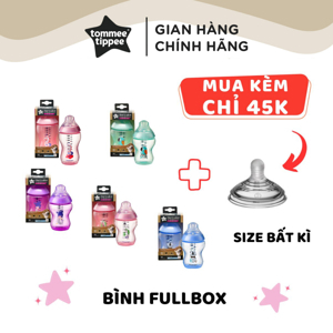 Bình sữa Tommee Tippee PP - 340ml, 1 bình