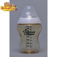 Bình sữa Tommee Tippee PPSU 260ml (kèm núm ti chảy sữa chậm) 0 tháng trở lên(82003, 82004, 82005)