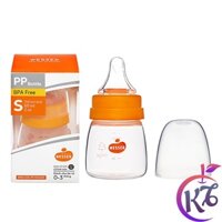 Bình sữa wesser cổ hẹp 60ml nhựa PP cao cấp kháng khuẩn phiên bản mới không chứa BPA an toàn cho bé - cổ chuẩn cổ thường