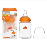 Bình sữa Wesser cổ hẹp nhựa PP 140ml dành ch bé 0-3 tháng