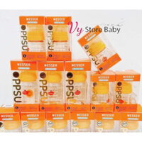 Bình Sữa Wesser Cổ Hẹp PPSU Mẫu Mới Cao Cấp Có Van Chống Sặc 60ml/140ml/240ml