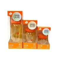 Bình sữa Wesser dòng PESU cổ hẹp (tặng van chống sặc) 140 - 250ml & cổ rộng 180ml - 260ml