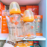 Bình Sữa Wesser Nhựa PPSU Cao Cấp Kèm Van Chống Sặc 60ml, 140ml, 250ml