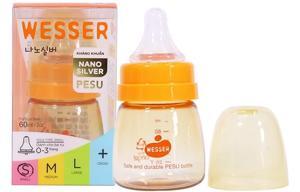 Bình sữa Wesser Pesu 60ml