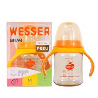 Bình sữa Wesser PESU (cổ rộng) 180ml