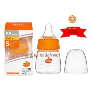 Bình Sữa Wesser PP bottle 60ml