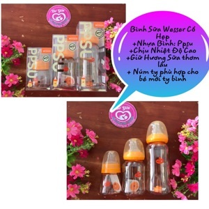 Bình sữa Wesser PPSU 140ml