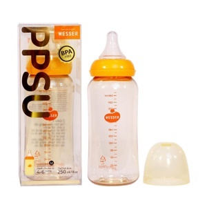 Bình sữa Wesser PPSU cổ hẹp 250ml