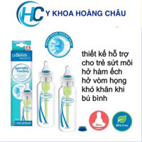 Bình sữa Y Tế Dr Brown dành cho trẻ sứt môi, hở hàm ếch, cổ thường, 250ml và 120ml | Dr.Brwon