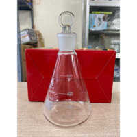 Bình tam giác 500ml có nút nhám dùng trong thì nghiệm