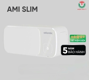 Bình nóng lạnh gián tiếp Ariston Slim SL 30 QH - 30 lít, 2500W, chống giật