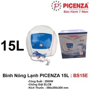 Bình nóng lạnh Picenza BS15E