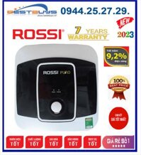 Bình tắm nóng lạnh Rossi Puro 15 lít vuông RPO 15SQ [Model 2022]