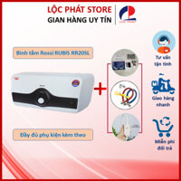 Bình Tắm Nóng Lạnh Rossi RUBIS 20 Lít Ngang Model RR 20SL - Tân Á Đại Thành