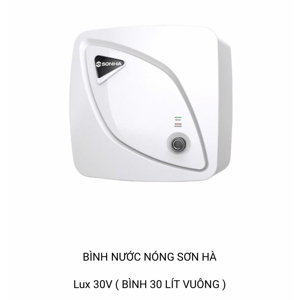 Bình nóng lạnh Sơn Hà SWAT Ngang 30L
