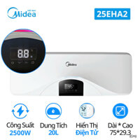 Bình tắm nước nóng gián tiếp Midea MWH20-25EHA2, 20 Lít