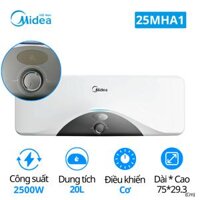 Bình tắm nước nóng gián tiếp Midea MWH20-25MHA1, 20 Lít