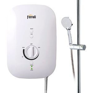 Bình nóng lạnh trực tiếp Ferroli DIVOSSN (DIVO-SSN) - 4500W