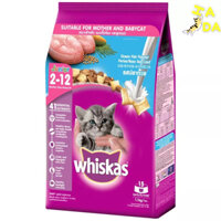 (Bình Tân) (Hada petshop) Hạt Whiskas - Thức ăn khô dành cho mèo túi 1.2kg